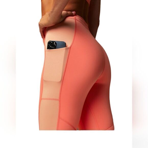 2524 NWT Fabletics Motion365+ High-Waisted Bungee Legging Med Tall - Picture 3 of 10